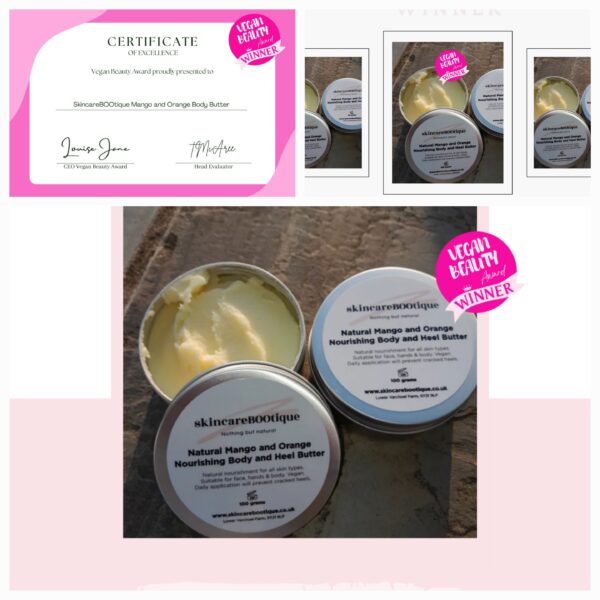 Natural Mango and Orange Nourishing Body and Heel Butter