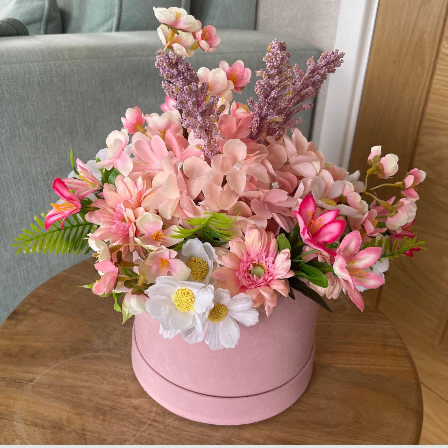 Floral Hat Box